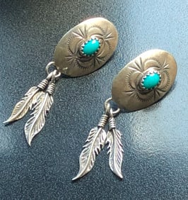 Pair of Silver Earrings