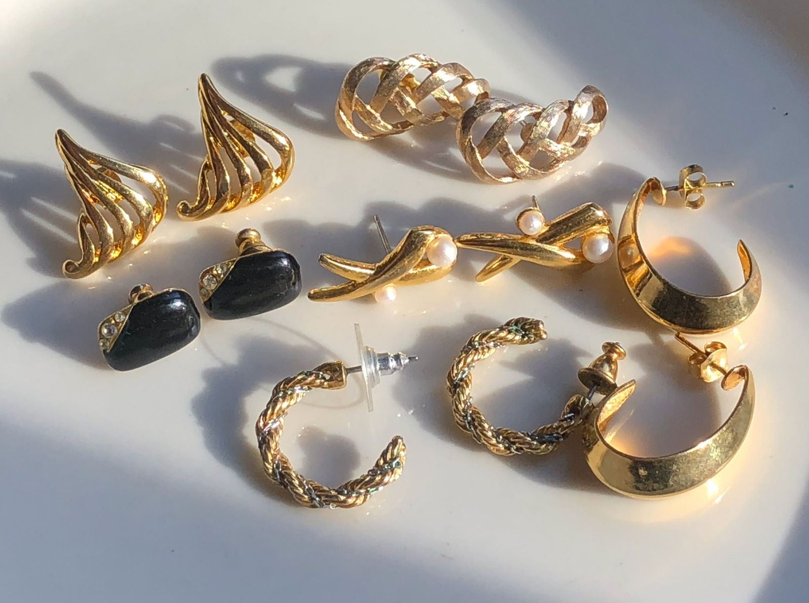 Group of Earrings: Group of Earrings