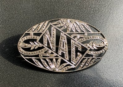 Vintage Silver Brooch Pin