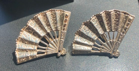 Pair of Silver Earrings