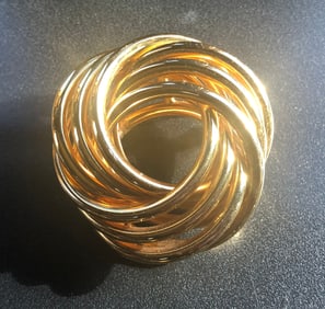 Vintage Gold Filled Brooch Pin