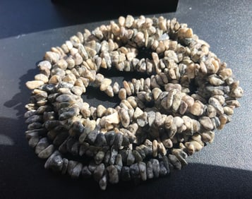 necklace,  small natural stone design