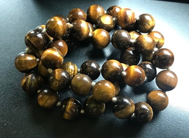 Vintage tiger's Eye Necklace