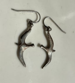 Pair of Silver Earrings