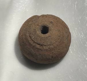 ancient stone bead, central america region.