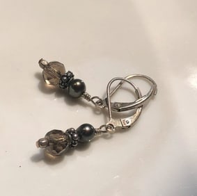 Pair of Silver Earrings