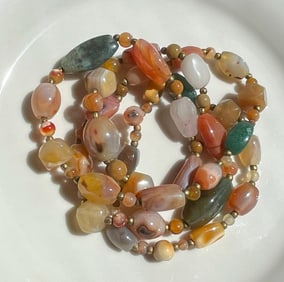 Vintage Garnet Necklace