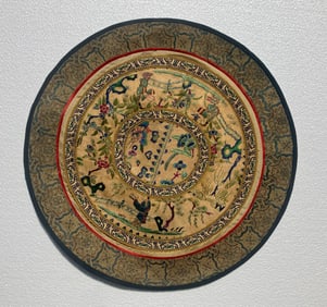 Vintage Embroidery Panel