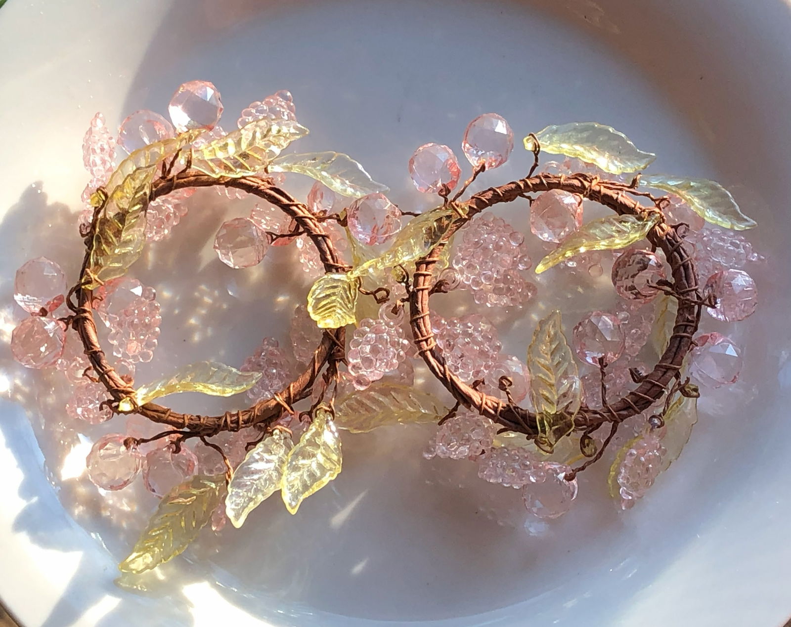 Pair of Glass Bracelets: Pair of Glass Bracelets