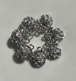 Vintage Silver Brooch Pin