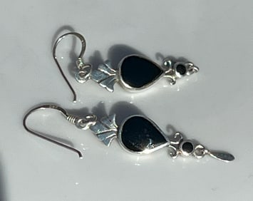 Pair of Silver Earrings