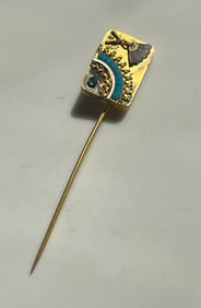 Antique Gold Filled Pin