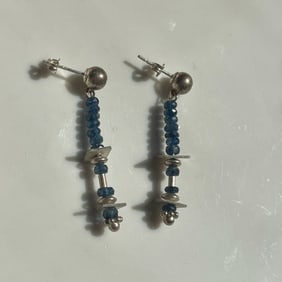 Pair of Silver Earrings