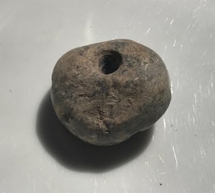 ancient stone bead, central america region.