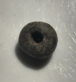 ancient stone bead, central america region.