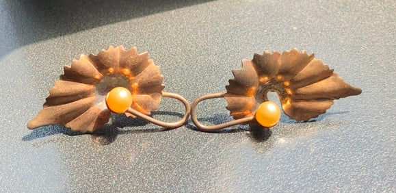 Pair of Silver Earrings