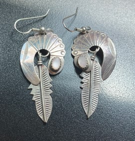 Pair of Silver Earrings