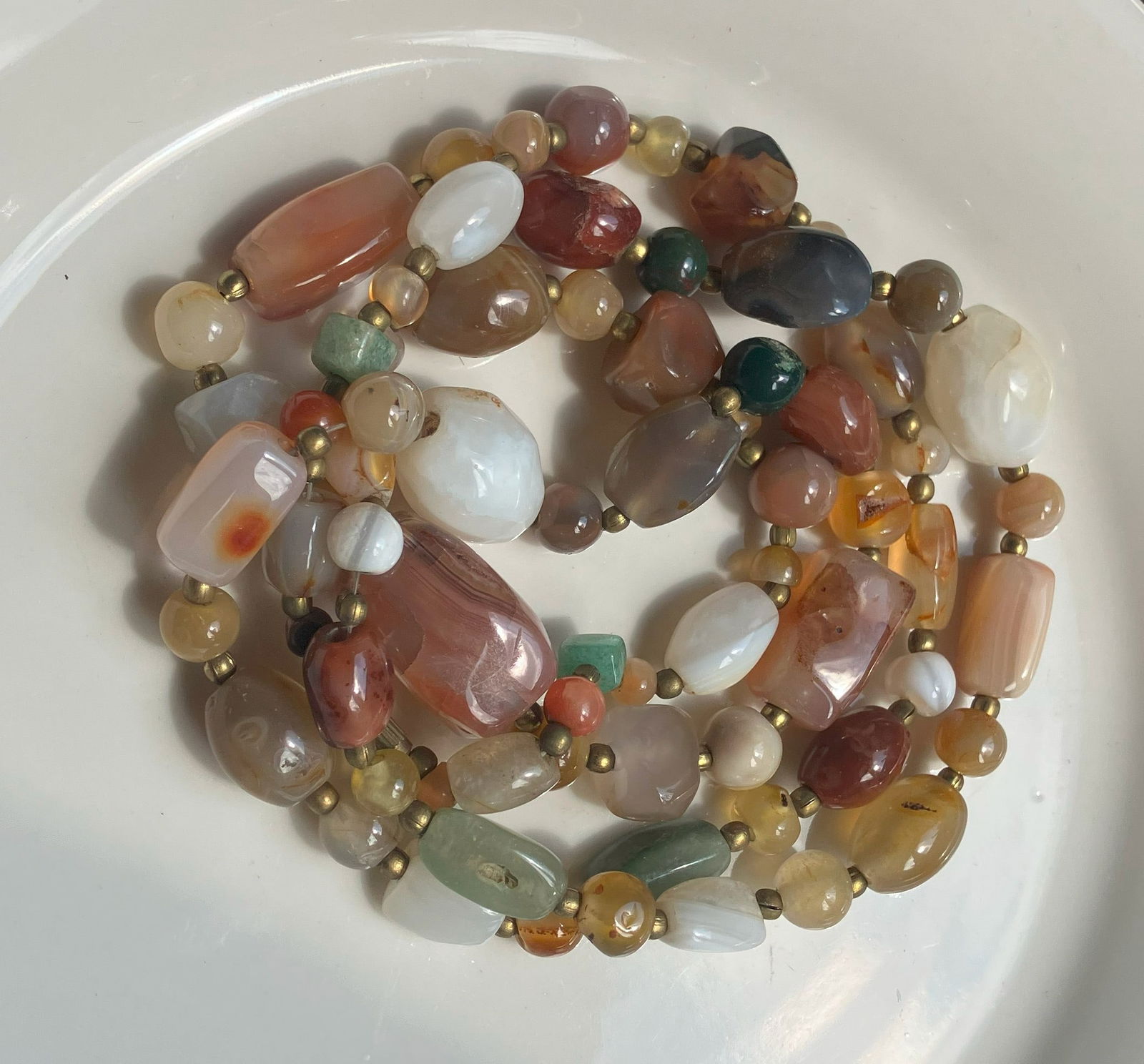 Vintage Carnelian Necklace (1 of 3)