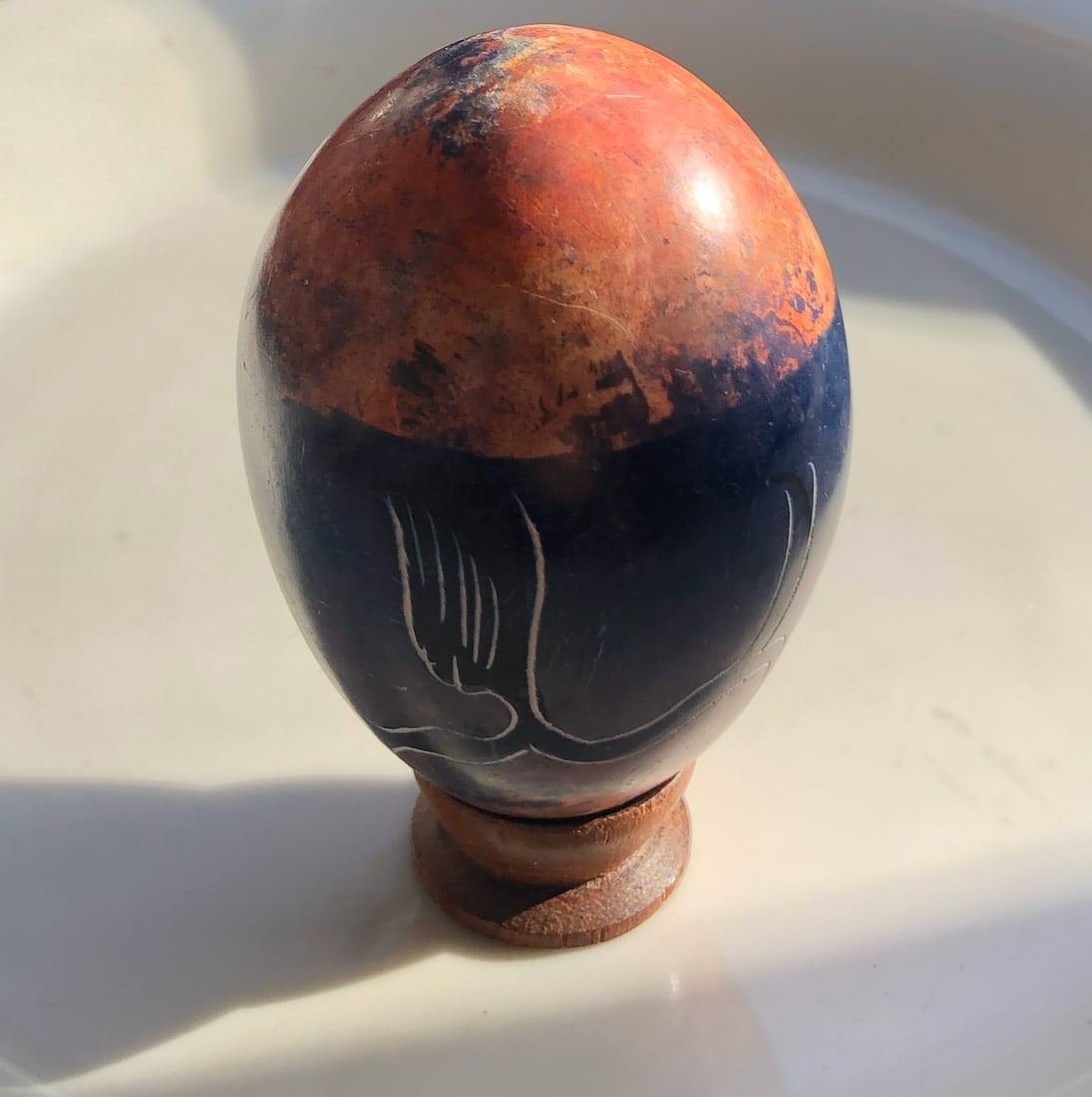Decorative Stone Egg - 2