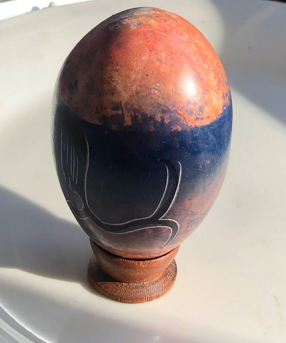 Decorative Stone Egg - 3