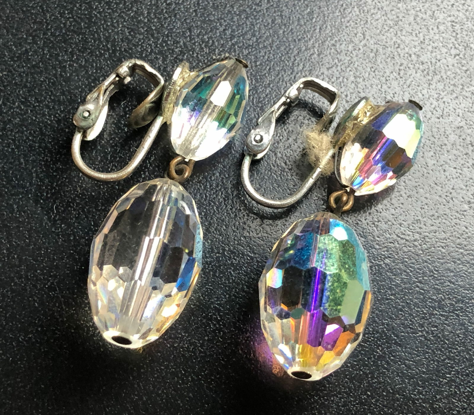 Pair of Crystal Earrings: Pair of Crystal Earrings