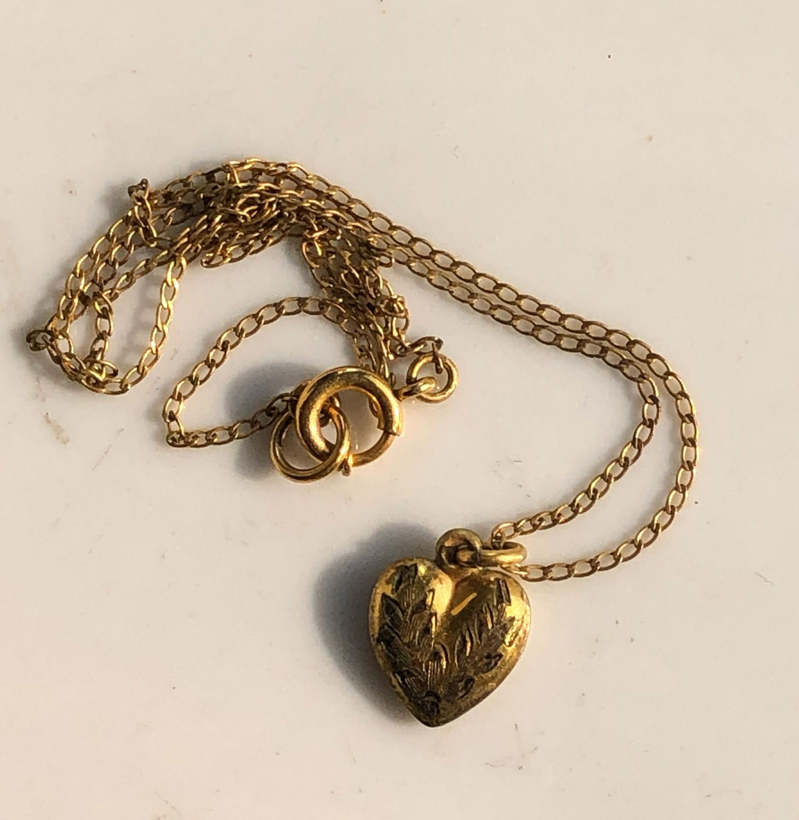 Antique Gold Filled PendantNecklace (1 of 3)