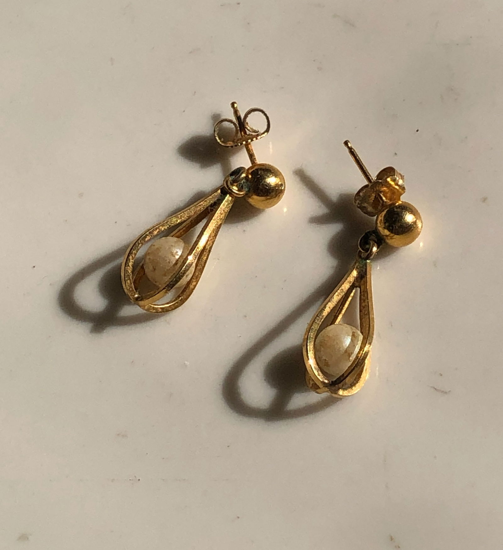 Pair of Gold Filled Earrings (1 of 2)
