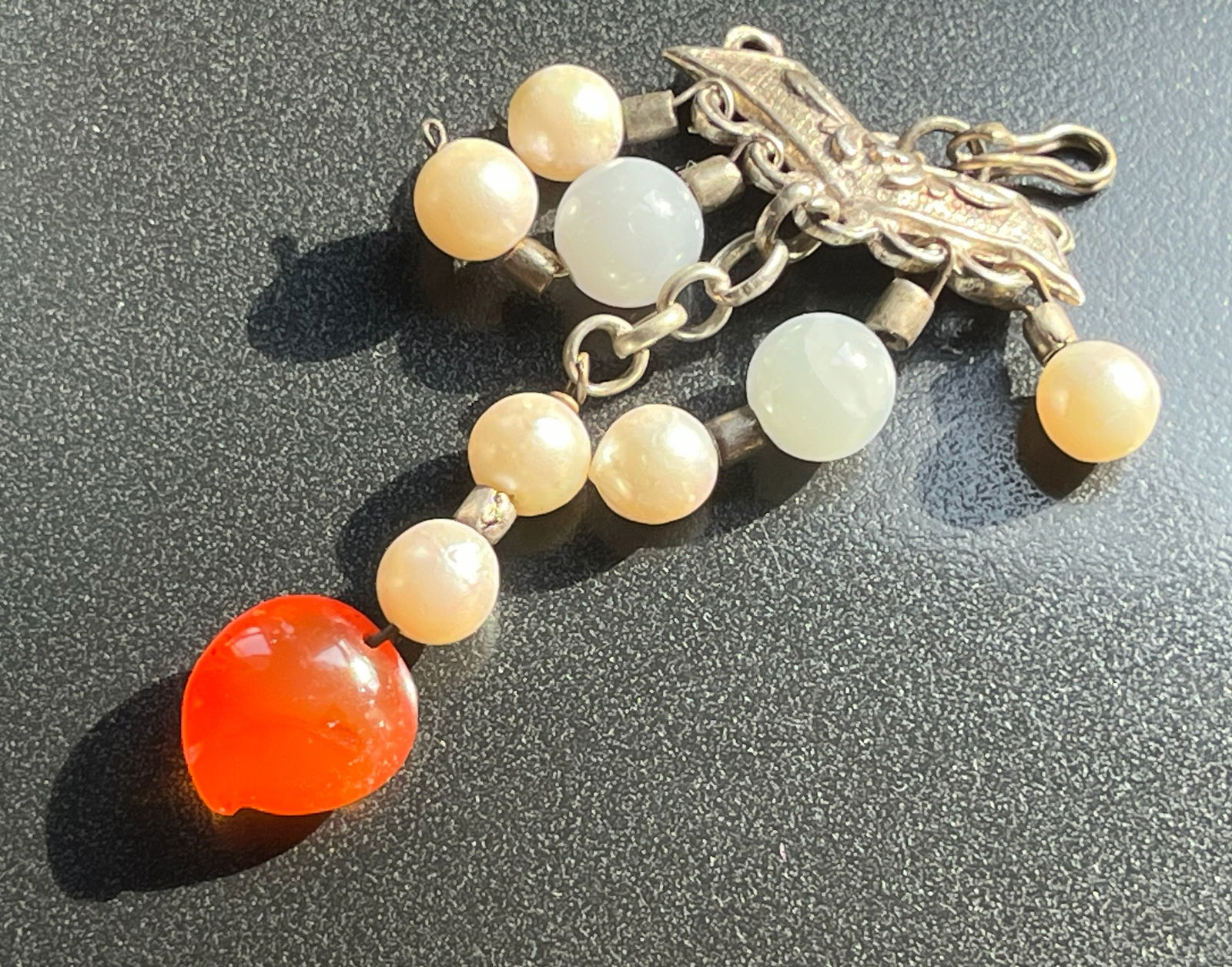 Antique Chinese Silver Pendant (1 of 2)