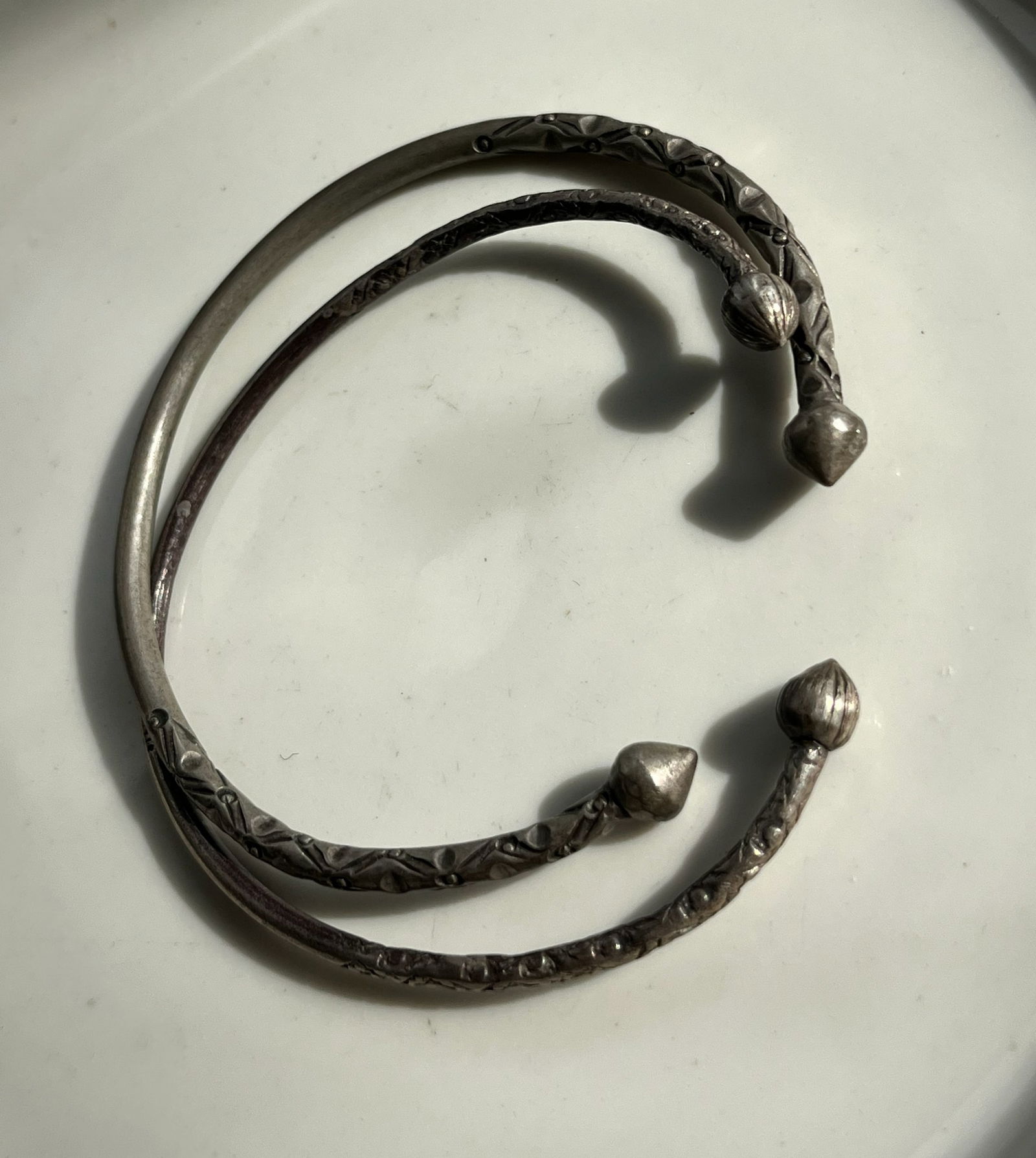 Pair of Silver Bracelets (1 of 1)