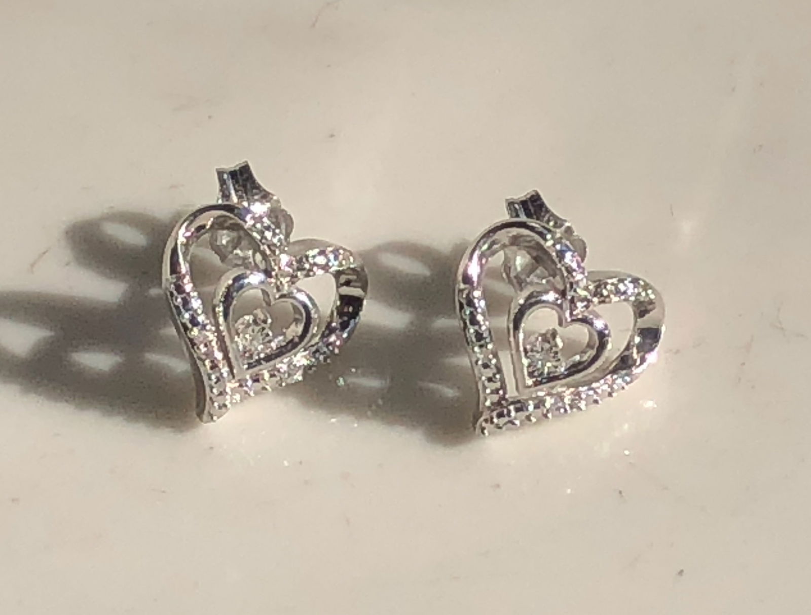 Pair of Silver Earrings (1 of 3)