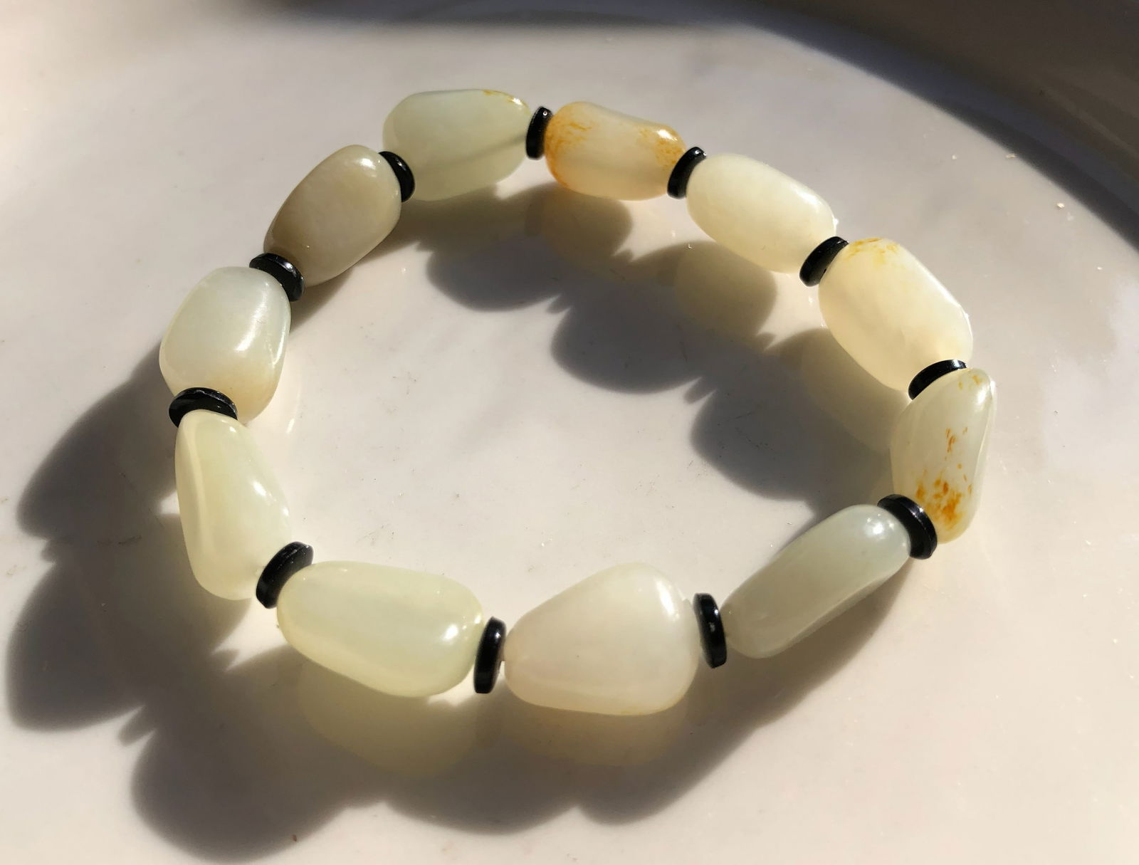 Natural Jade Bracelet (1 of 2)