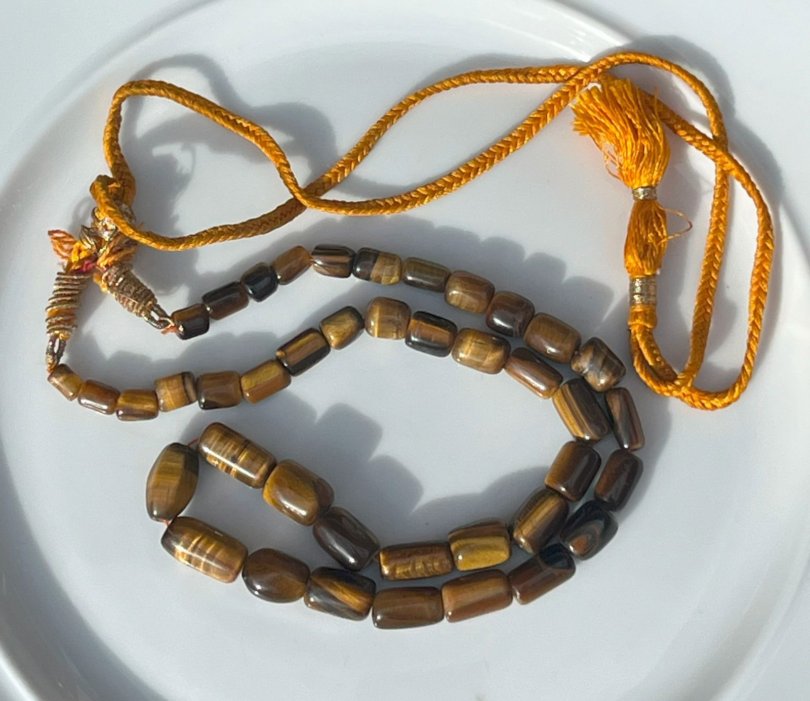 Vintage Tiger's eye Necklace (1 of 2)
