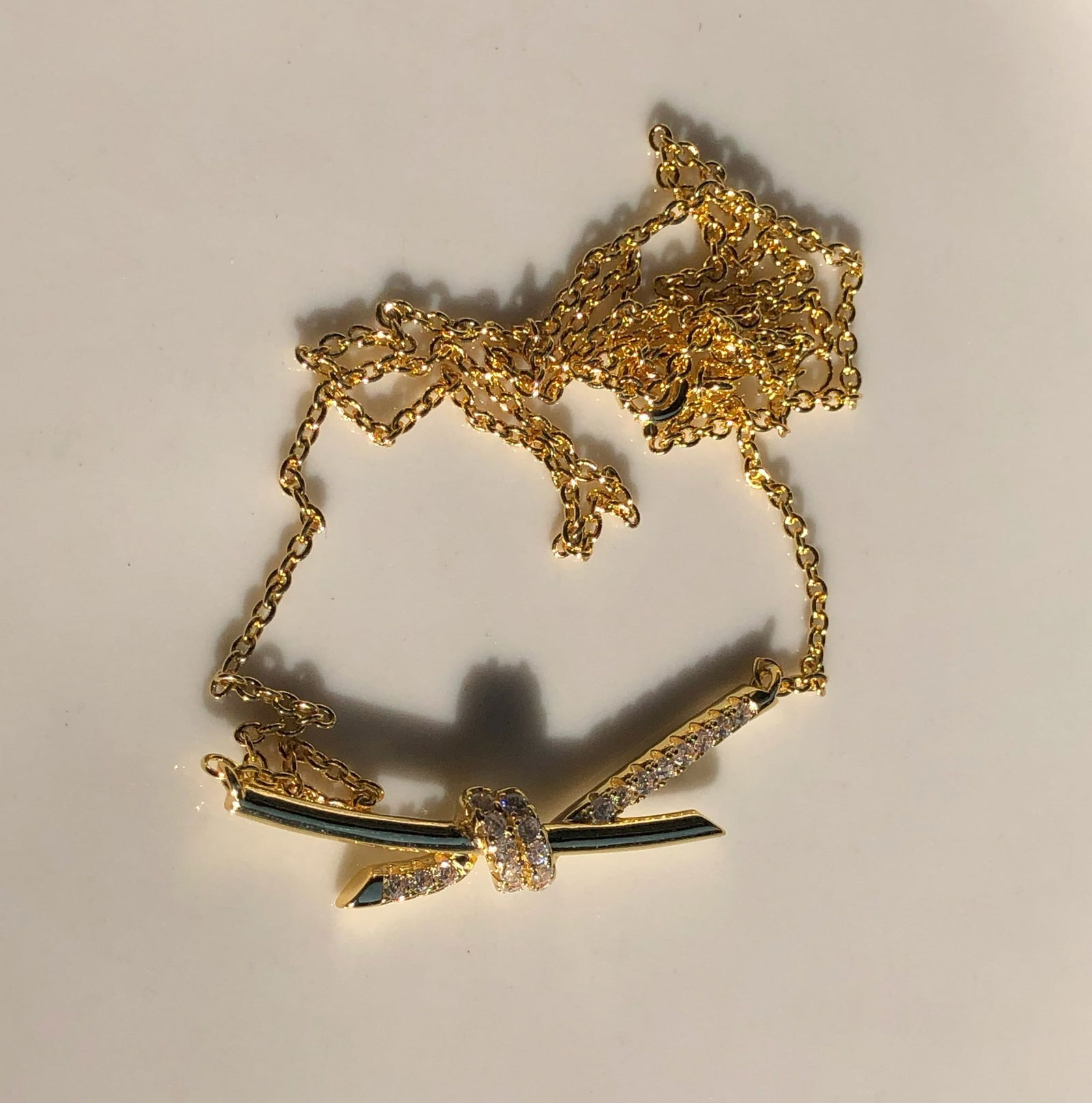 Gold Plated Necklace (1 of 3)