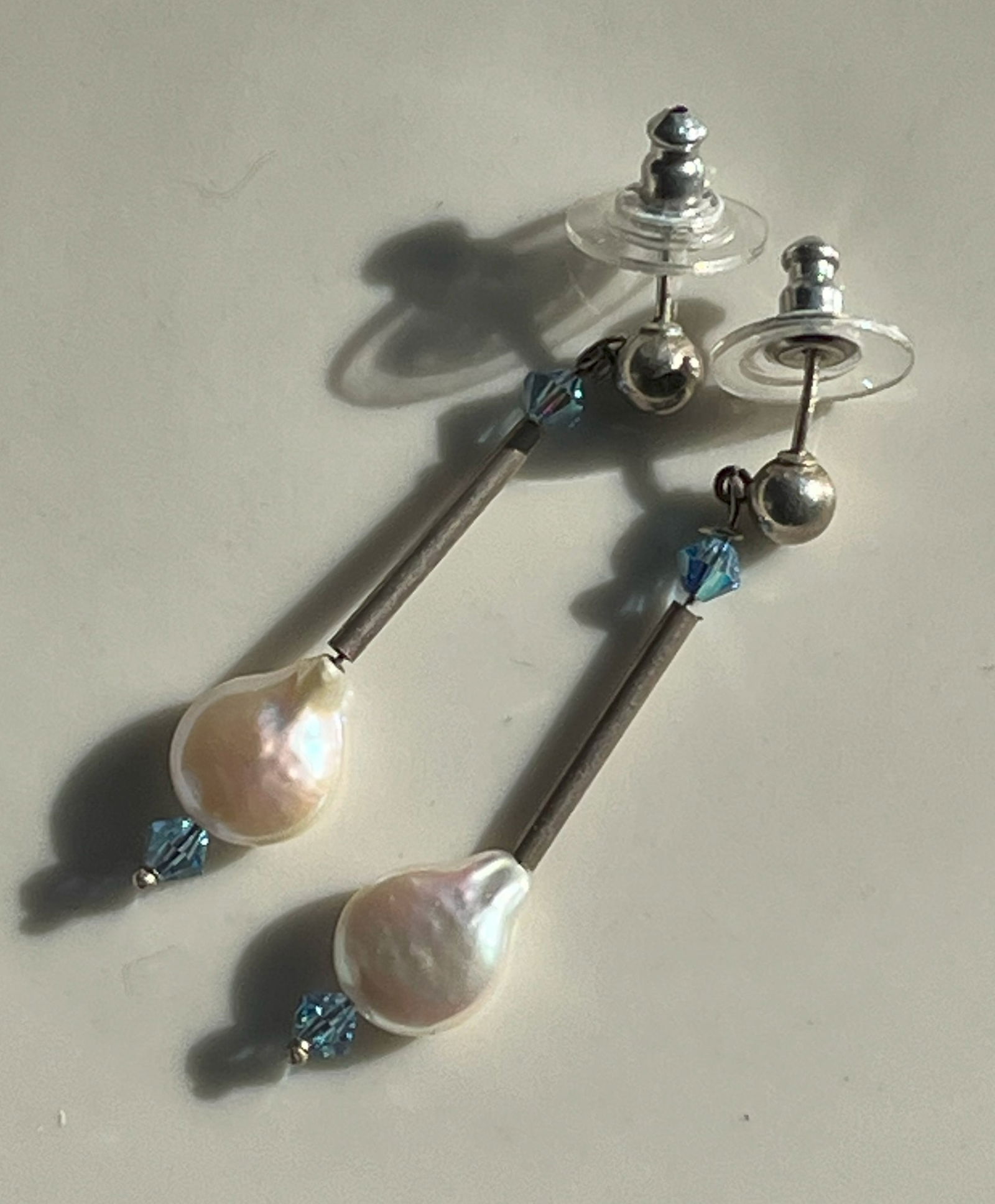 Pair of Silver Earrings (1 of 3)