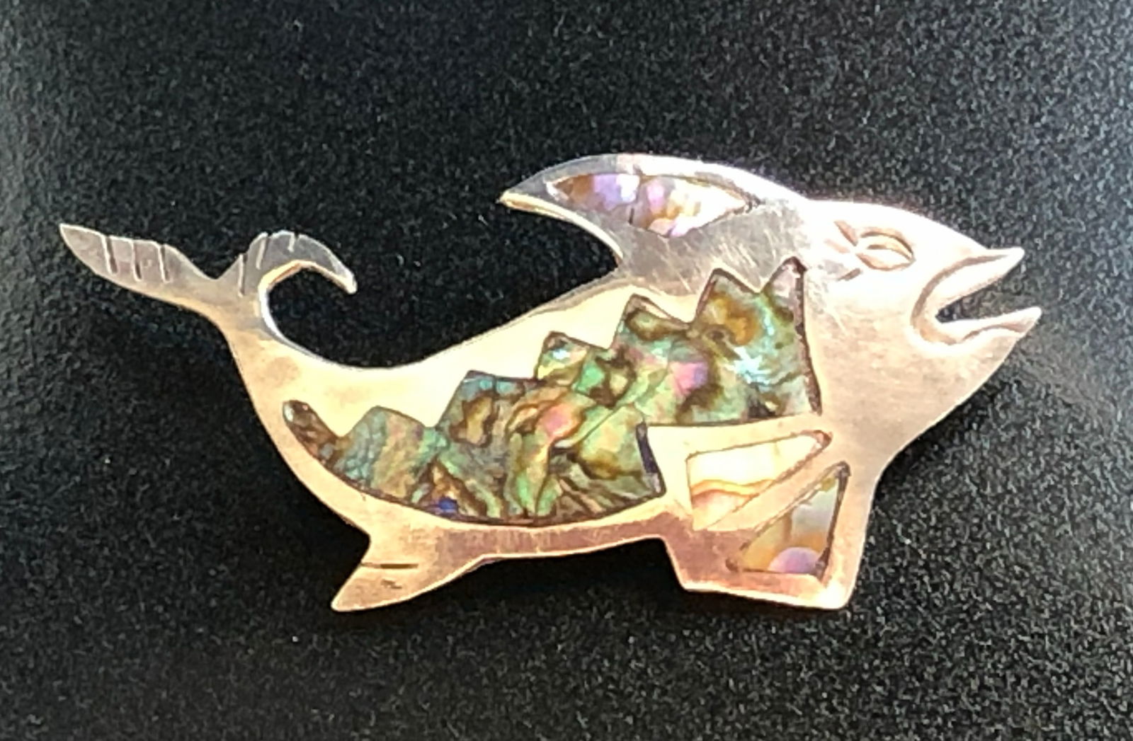 Vintage Silver Brooch Pin: Vintage Silver Brooch Pin