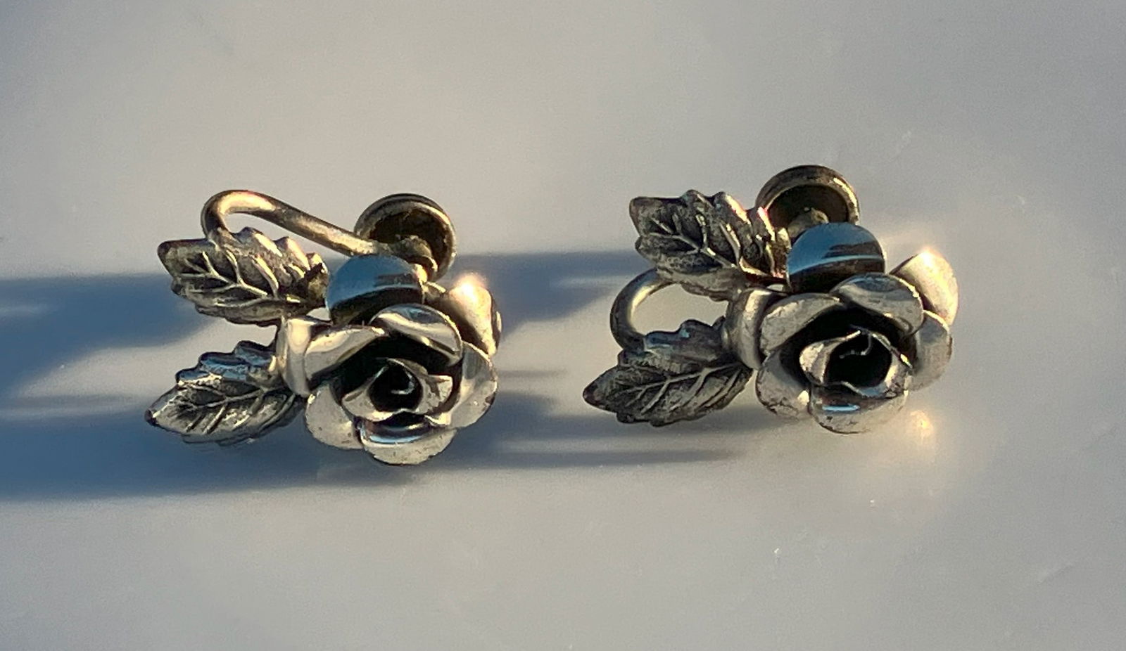 Pair of Silver Earrings (1 of 3)
