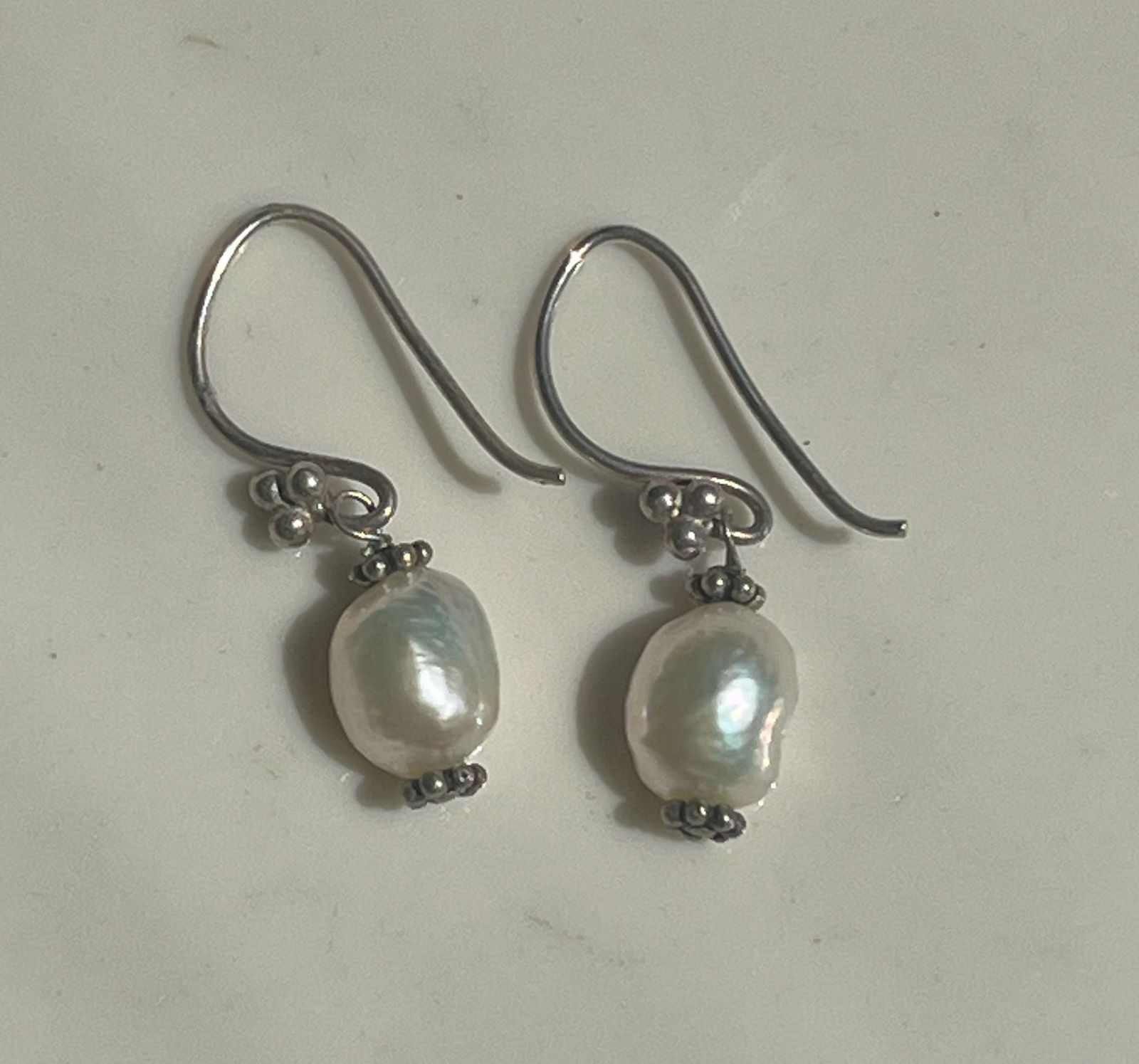 Pair of Silver Earrings (1 of 2)