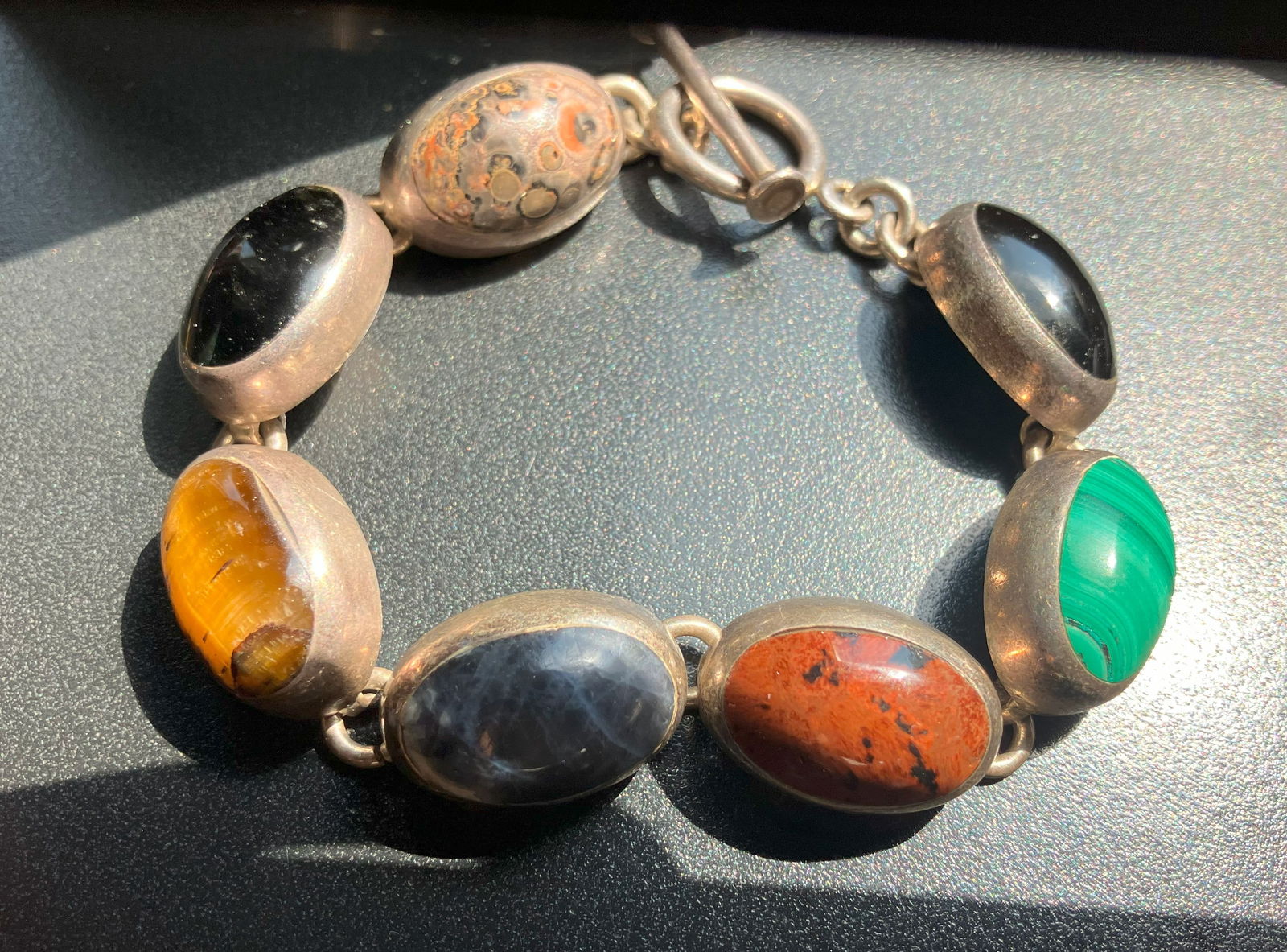 Vintage Silver Bracelet: Vintage Silver Bracelet, weight 50g