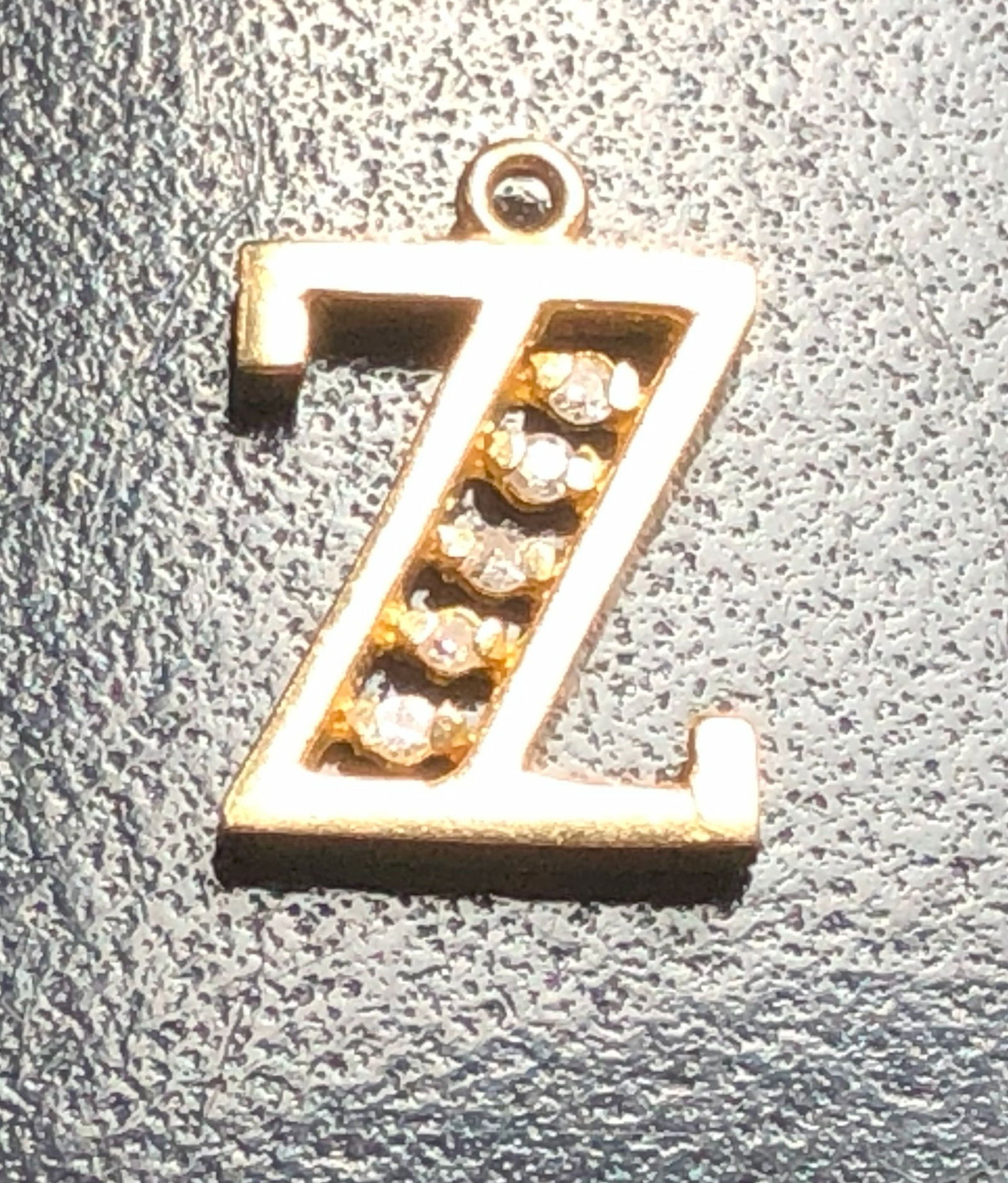 Vintage 14K Gold diamond Pendant (1 of 3)