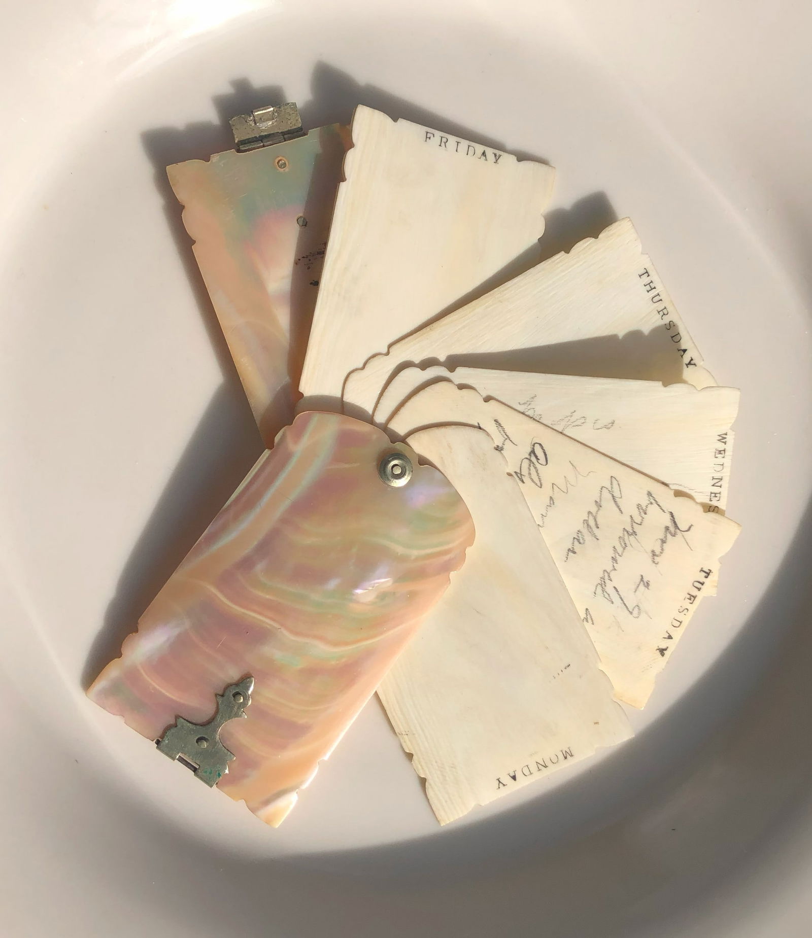 Antique note book - 6