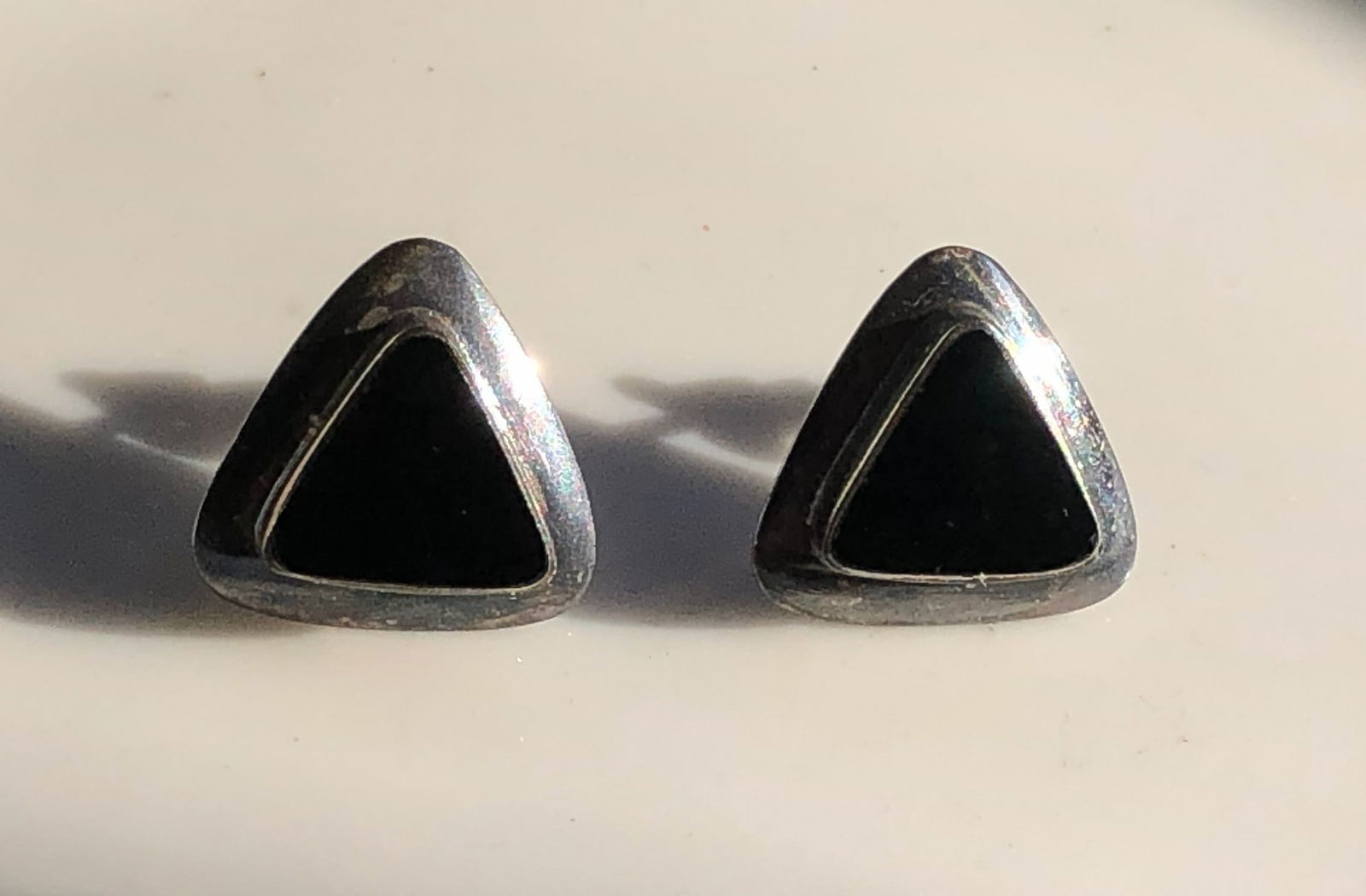 Pair of Silver Earrings (1 of 2)