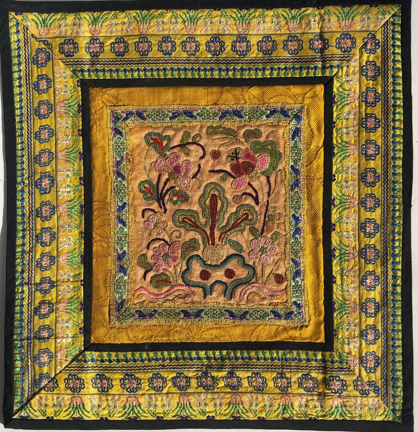 Vintage Embroidery Panel: Vintage Embroidery Panel