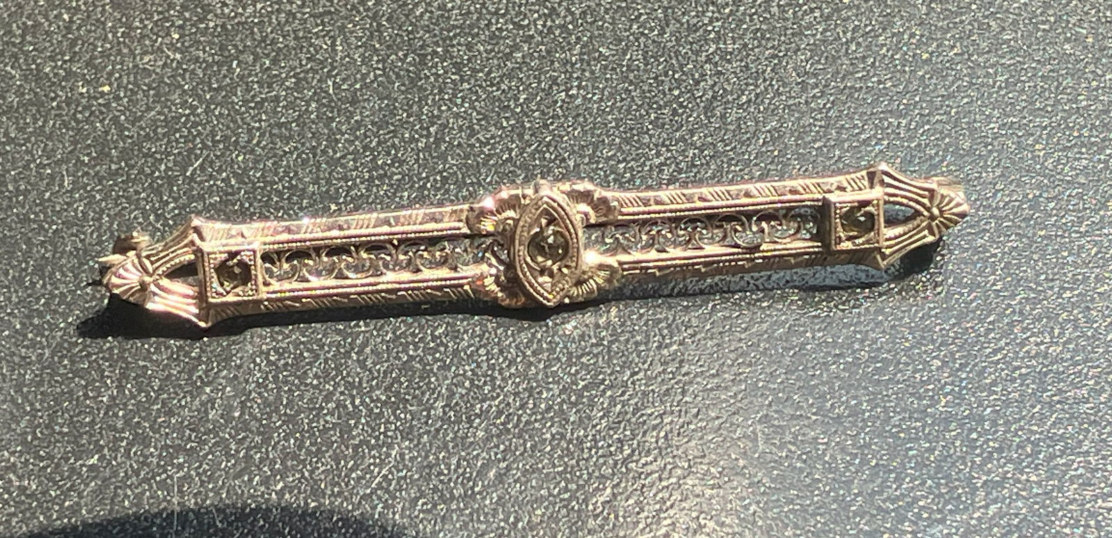 Vintage Silver Brooch Pin (1 of 2)