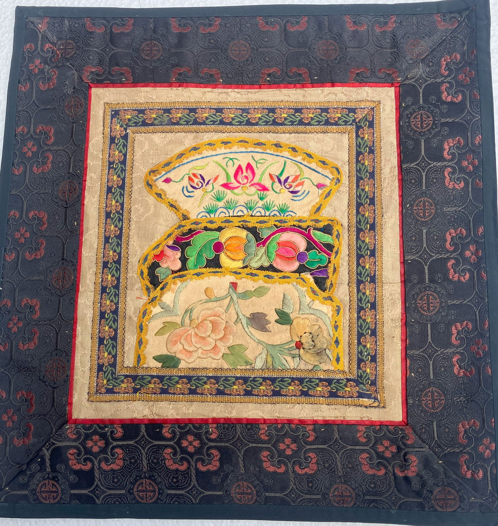 Vintage Embroidery Panel (1 of 2)