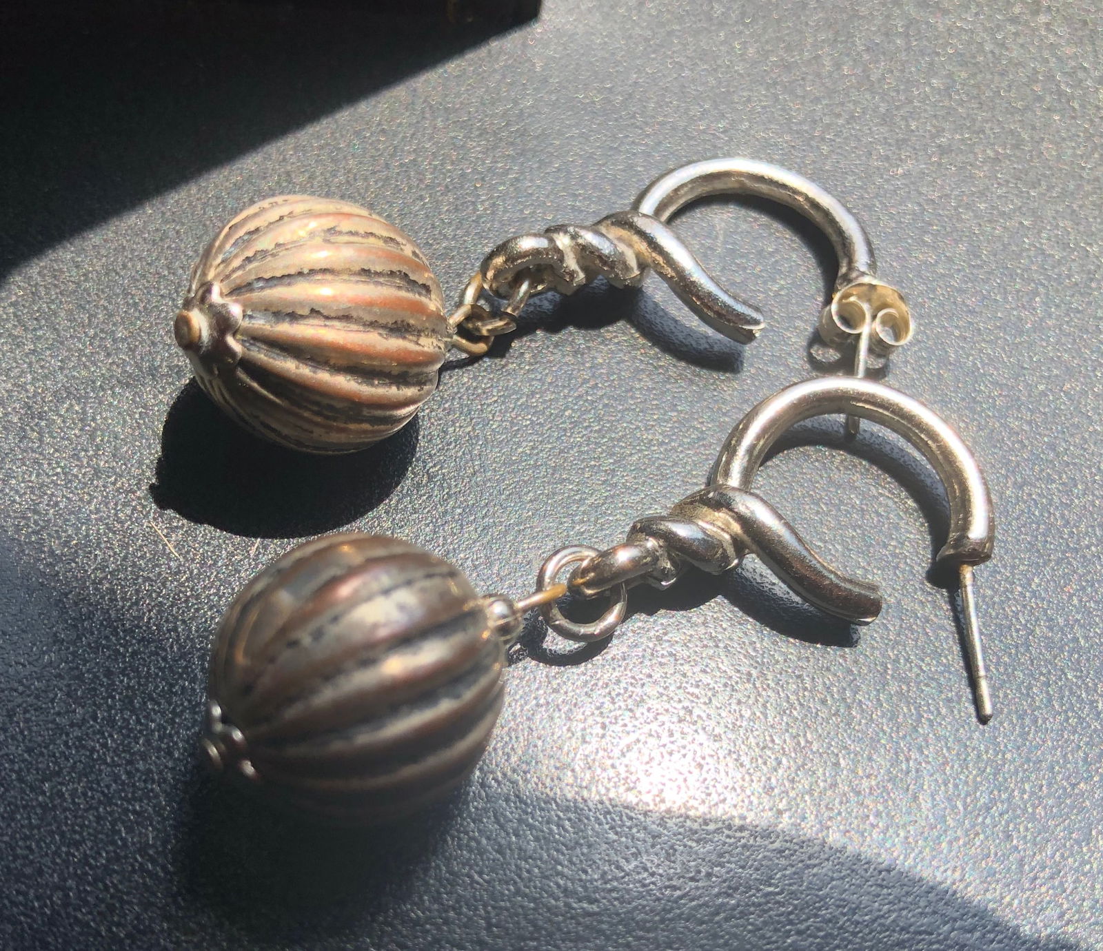 Pairof Silver Earrings - 2