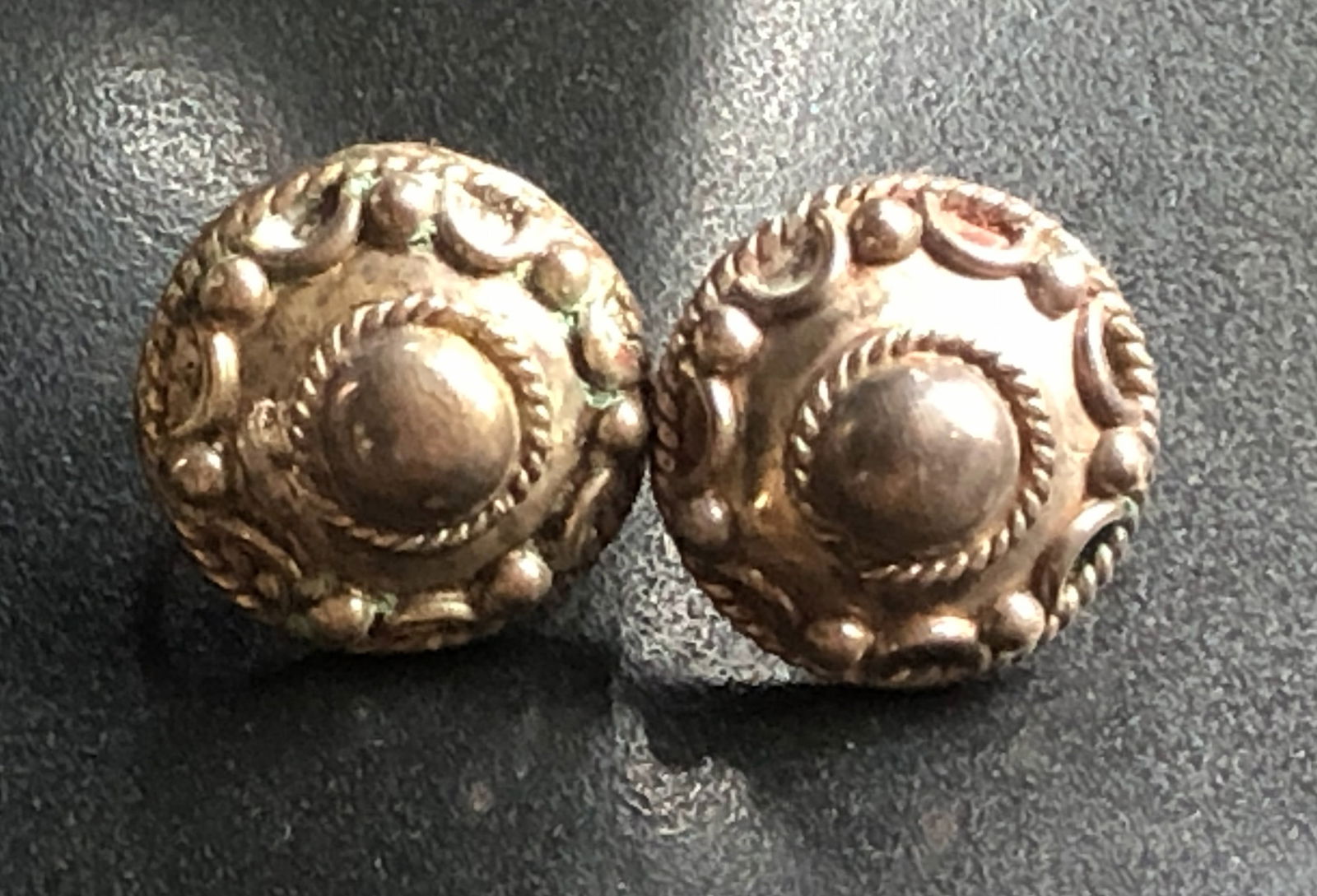 Pair of Silver Earrings: Pair of Silver Earrings