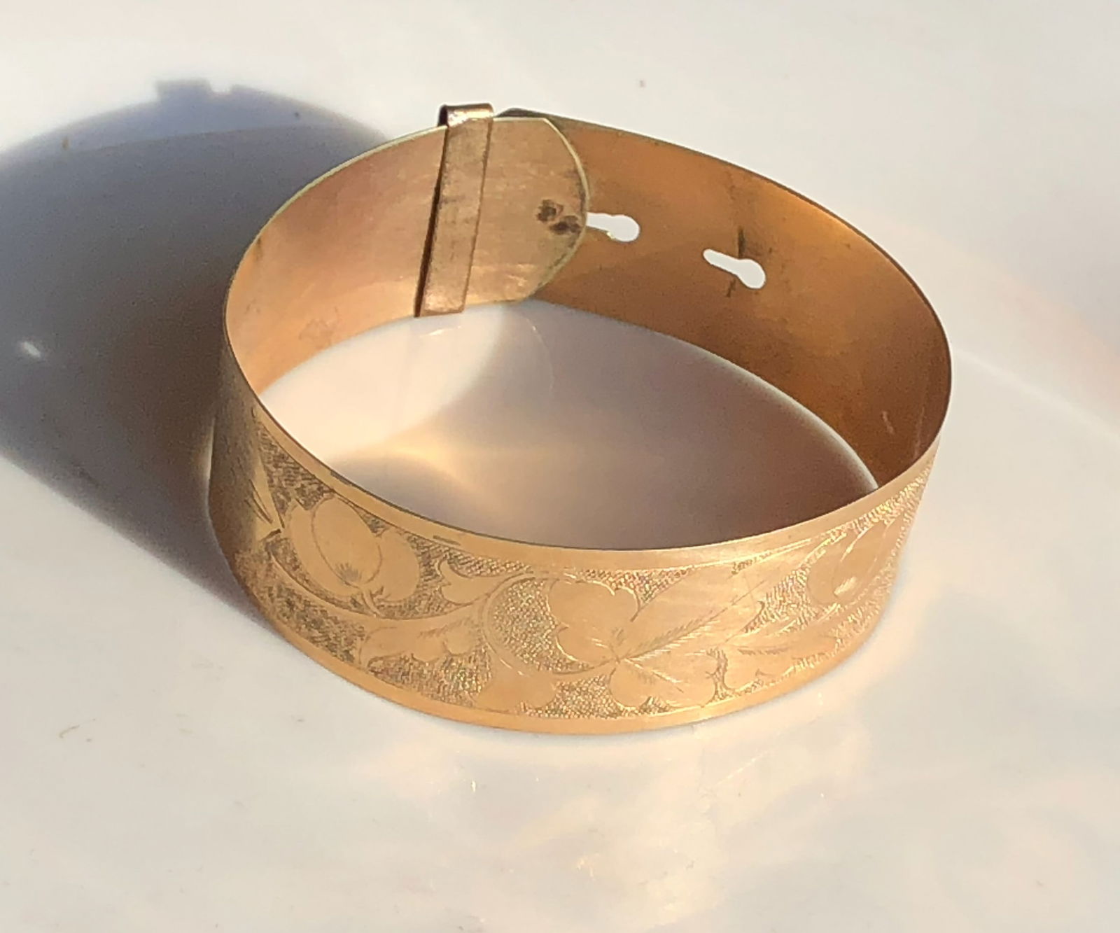 Antique gold Filled Bracelet (1 of 5)