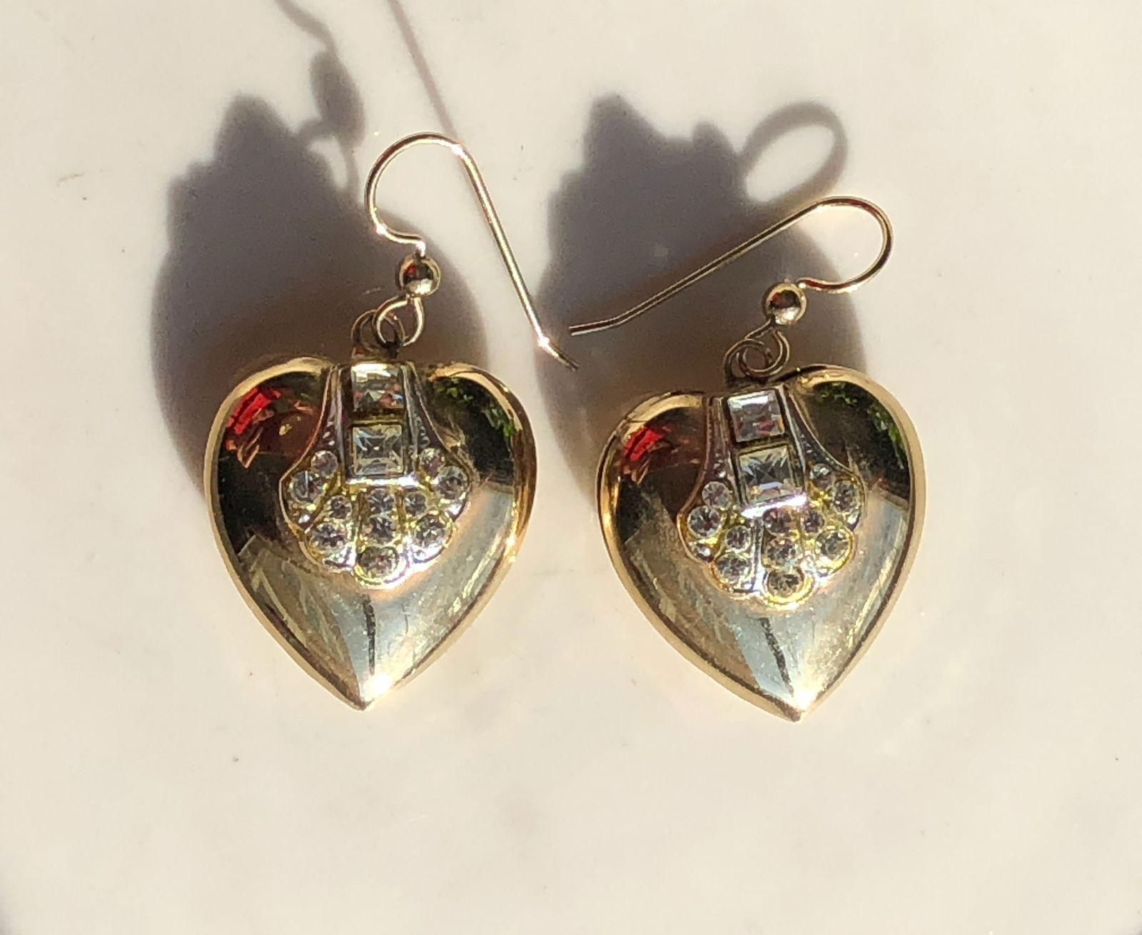 Pair of Gold Filled Earrings: Pair of Gold Filled Earrings