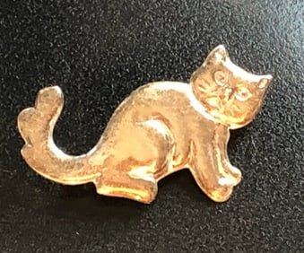 Vintage Silver Brooch Pin