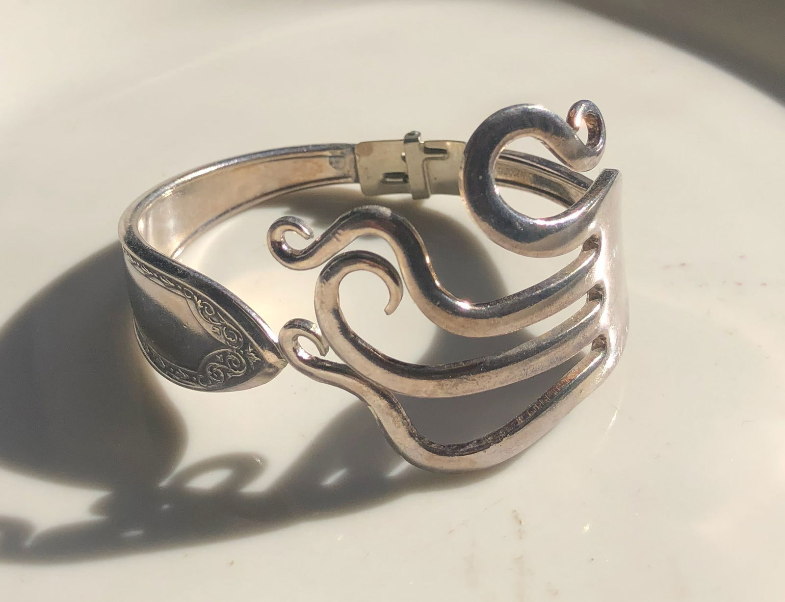 Vintage silver Plated Bracelet: Vintage Silver Plated Bracelet